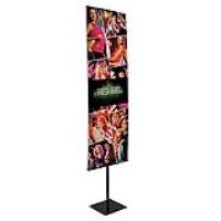 Versatile Banner Stand Heavy Duty with Dowels Combo 72" x 24"
